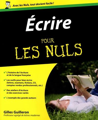 Ecrire pour les nuls