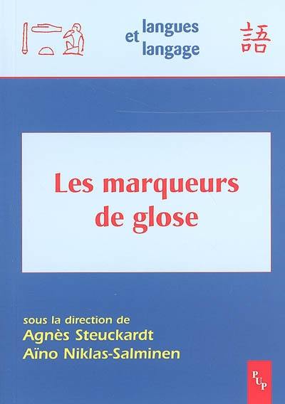 Les marqueurs de glose