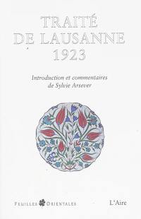 Traité de Lausanne : 1923