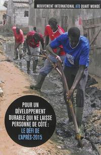 Pour un développement durable qui ne laisse personne de côté : le défi de l'après-2015