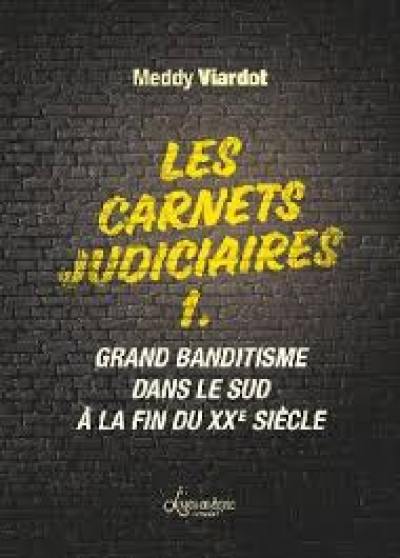 Les carnets judiciaires. Vol. 1. Grand banditisme dans le Sud à la fin du XXe siècle