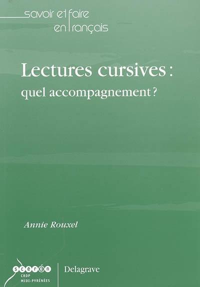 Lectures cursives : quel accompagnement ?