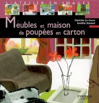 Meubles et maisons de poupées en carton