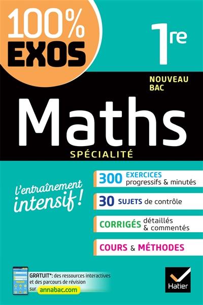 Maths spécialité, 1re : nouveau bac