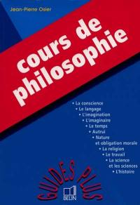 Cours de philosophie