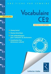 Vocabulaire CE2