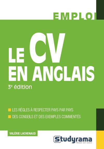 Le CV en anglais