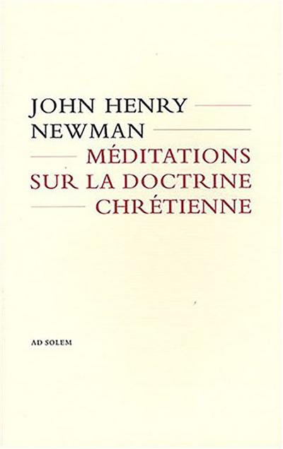 Méditations sur la doctrine chrétienne