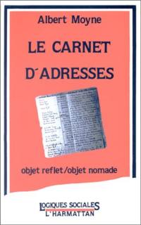 Le Carnet d'adresses : objet-reflet, objet-nomade