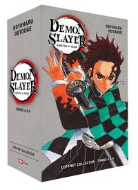 Demon slayer : Kimetsu no yaiba : coffret collector tomes 4 à 6