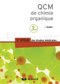 QCM de chimie organique