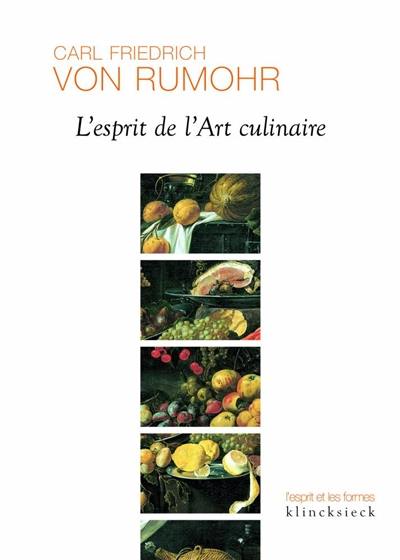 L'esprit de l'art culinaire