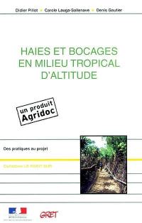 Haies et bocages en milieu tropical d'altitude