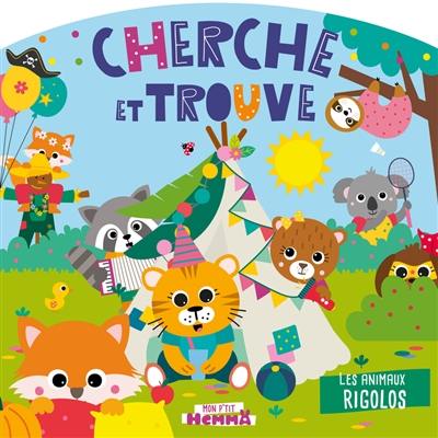 Les animaux rigolos : cherche et trouve