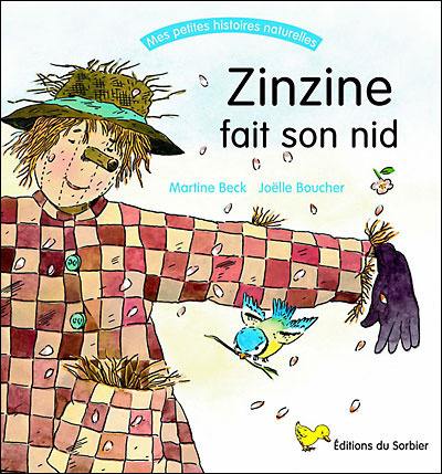 Zinzine la mésange fait son nid