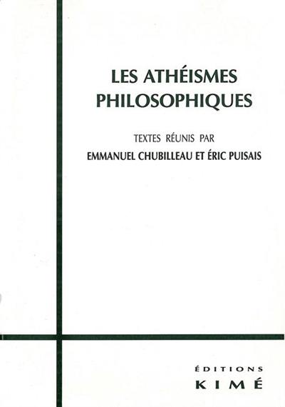 Les athéismes philosophiques