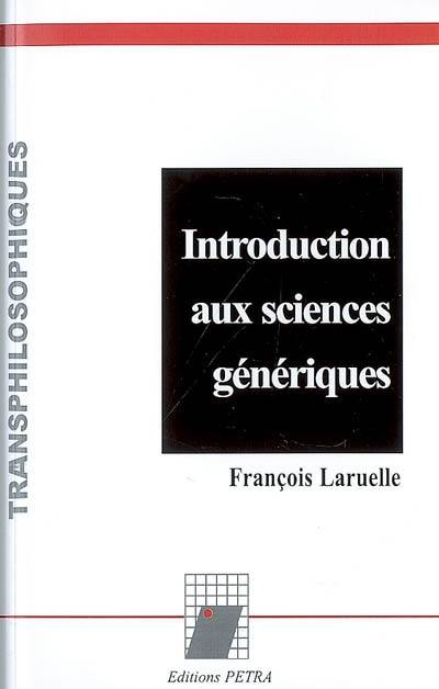 Introduction aux sciences génériques