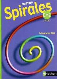 Maths, CM2, cycle 3 : programmes 2002