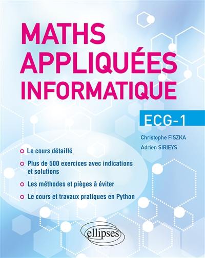 Maths appliquées informatique, ECG-1