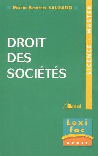 Droit des sociétés : licence, master