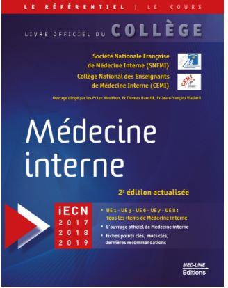 Médecine interne : iECN 2017, 2018, 2019