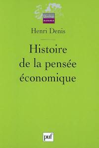 Histoire de la pensée économique