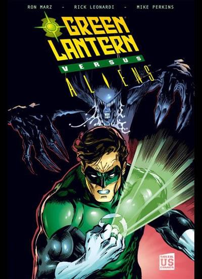 Green Lantern versus Aliens