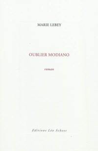 Oublier Modiano