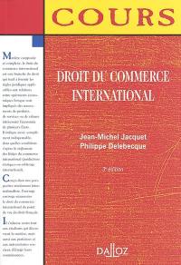 Droit du commerce international