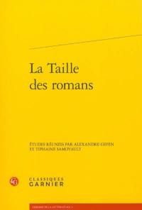 La taille des romans