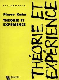 Théorie et expérience