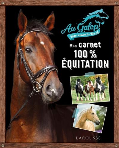 Au galop ! Une saison à cheval : mon carnet 100 % équitation