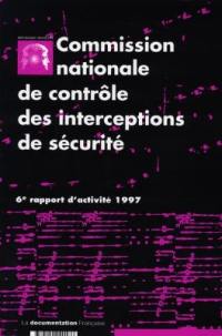 6e rapport d'activité : année 1997