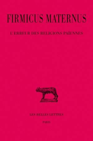 L'erreur des religions païennes