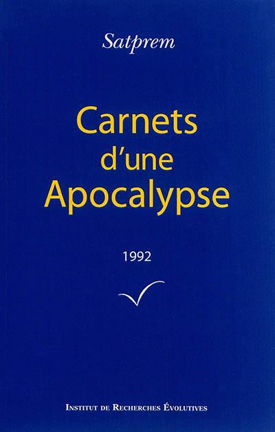 Carnets d'une apocalypse. Vol. 12. 1992