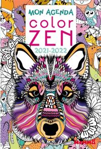 Mon agenda color zen : 2021-2022