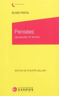 Pensées : opuscules et lettres