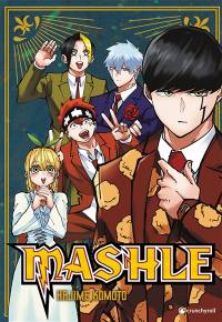 Mashle : tome 15 + roman Mash Burnedead et le livre des aventures : coffret collector