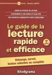 Le guide de la lecture rapide et efficace