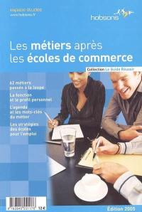 Les métiers après les écoles de commerce