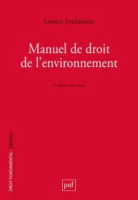 Manuel de droit de l'environnement