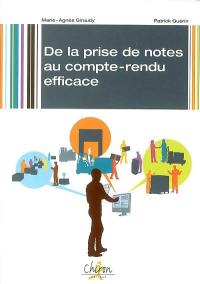 De la prise de notes au compte-rendu efficace