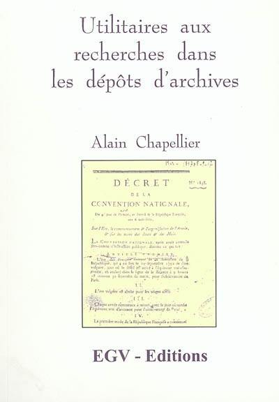 Utilitaires aux recherches dans les dépôts d'archives : correspondance entre les calendriers républicain et grégorien, parentés