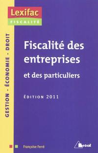 Fiscalité des entreprises et des particuliers