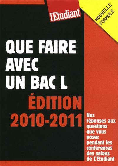 Que faire avec un bac L