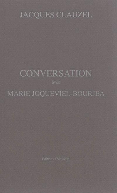 Conversation avec Marie Joqueviel-Bourjea