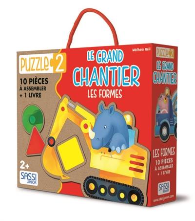 Le grand chantier : les formes : puzzle 2