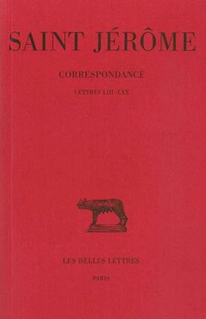 Correspondance. Vol. 3. 53-70