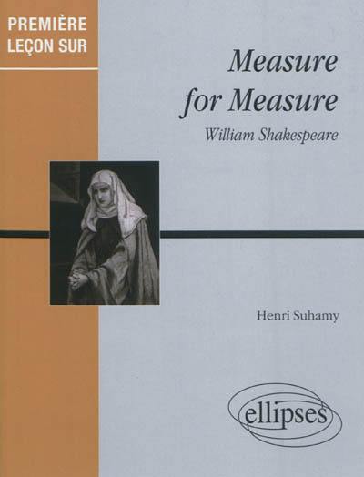 Measure for measure de William Shakespeare