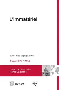 L'immatériel : journées espagnoles